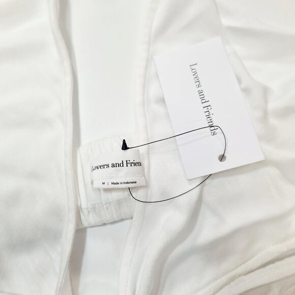 Lovers and Friends Forget Me Knot Maxi Dress in White Medium - Picture 10 of 13